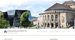 Desktop Screenshot of lungenfachaerzte.de